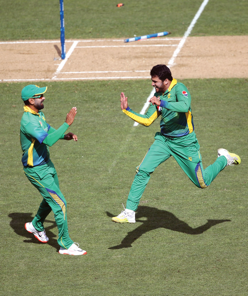 like with every good tragedy there was some hope for pakistan when azhar ali emerged as the unlikely hero with two important wickets photo afp