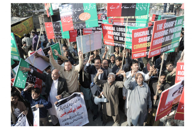 ppp will stage a sit in in front of pa if govt does not change orange line track plan in 10 days photo express ppp will stage a sit in in front of pa if govt does not change orange line track plan in 10 days photo express