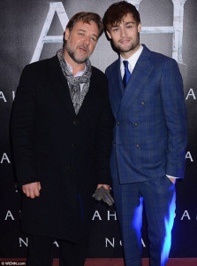 douglas booth warned by russell crowe