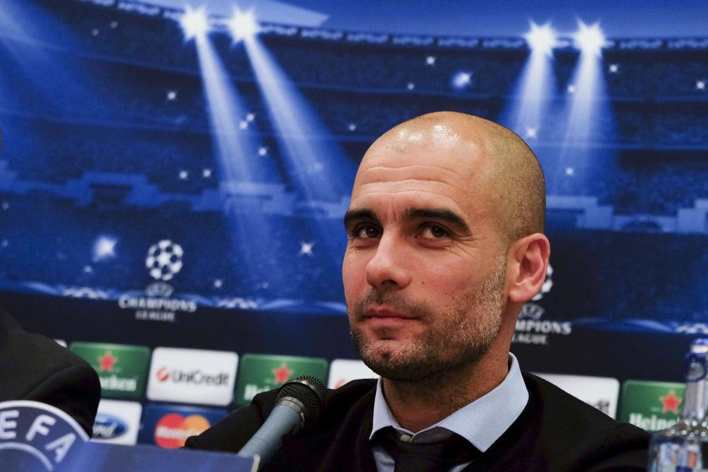 a file photo of pep guardiola photo afp