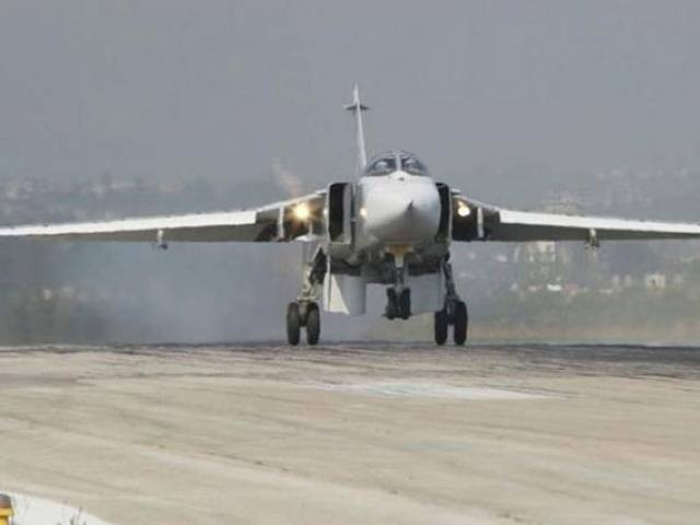 a sukhoi su 24 fighter jet lands at the hmeymim air base near latakia syria in this handout photograph released by russia 039 s defence ministry november 7 2015 photo reuters a sukhoi su 24 fighter jet lands at the hmeymim air base near latakia syria in this handout photograph released by russia 039 s defence ministry november 7 2015 photo reuters