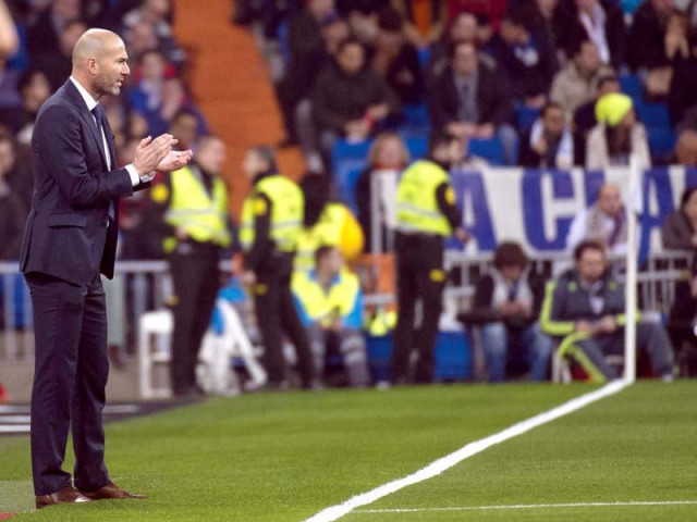 real have taken 10 points and scored 17 goals in four games since zidane replaced rafael benitez earlier this month photo afp real have taken 10 points and scored 17 goals in four games since zidane replaced rafael benitez earlier this month photo afp