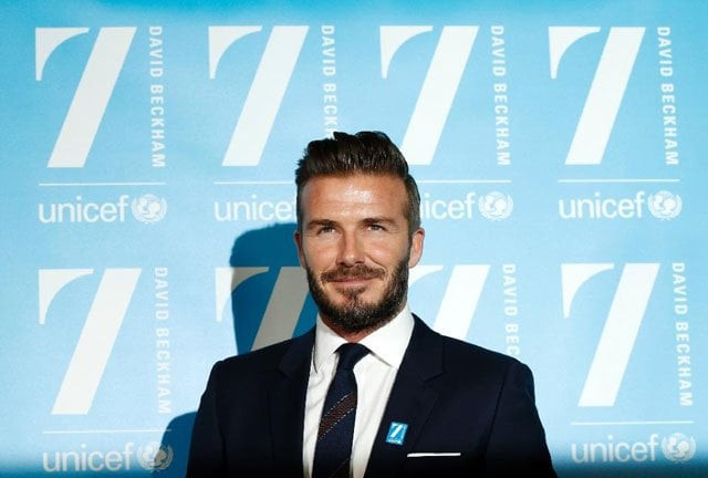 former england footballer david beckham stopped to offer a paramedic and her patient tea and coffee photo afp former england footballer david beckham stopped to offer a paramedic and her patient tea and coffee photo afp