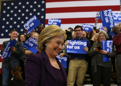 razor thin victory for hillary clinton in iowa