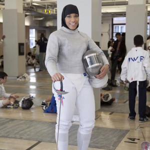 meet the first us athlete to compete in the olympics wearing a hijab