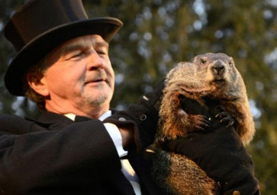 u s groundhog punxsutawney phil predicts early spring