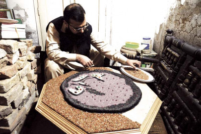 pearl in the shell spiritual healer turned artist finds expression in mixed media art