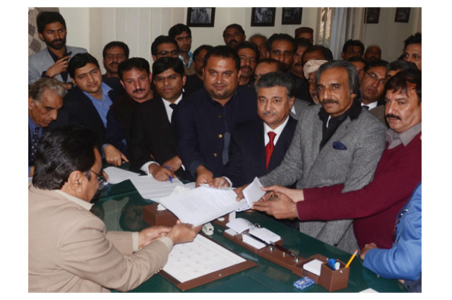 three candidates file papers for dy mayors close confidant of sharifs files for mayor photo inp three candidates file papers for dy mayors close confidant of sharifs files for mayor photo inp