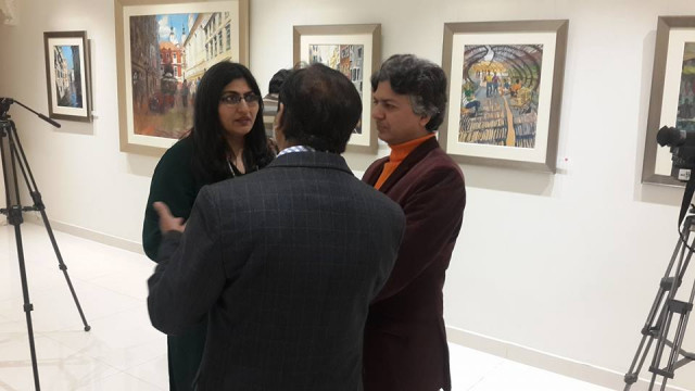 the artist displayed 41 oil and acrylic paintings featuring urban life street views and landscapes photo fb com zulfisartgallery the artist displayed 41 oil and acrylic paintings featuring urban life street views and landscapes photo fb com zulfisartgallery