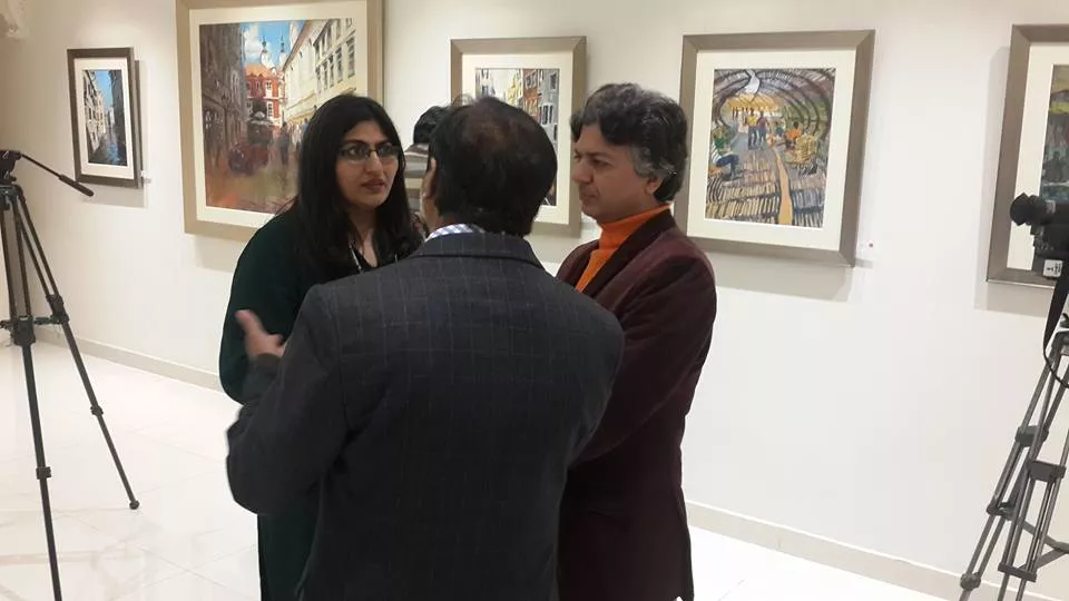 the artist displayed 41 oil and acrylic paintings featuring urban life street views and landscapes photo fb com zulfisartgallery the artist displayed 41 oil and acrylic paintings featuring urban life street views and landscapes photo fb com zulfisartgallery