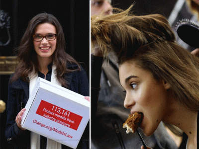 models for this brand will now have a non negotiable eating clause in contracts