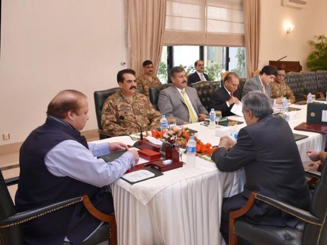 file photo of a high level meeting in islamabad photo pid