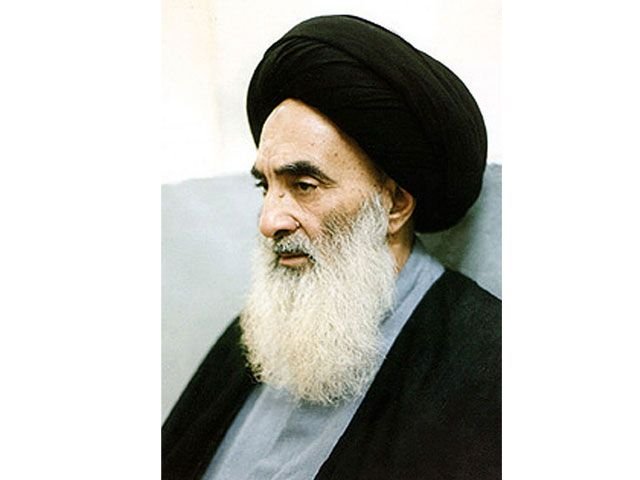 an undated photo of top shia cleric grand ayatollah ali al sistani photo afp