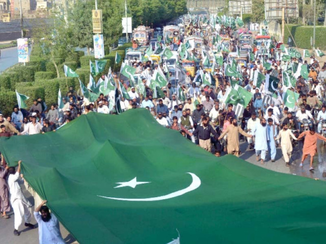 protesters demanded the right of self determination for kashmiris photo afp protesters demanded the right of self determination for kashmiris photo afp