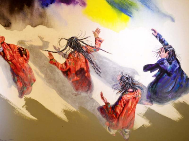 select work on display at the hamail art gallery photo maryam shafqat express select work on display at the hamail art gallery photo maryam shafqat express