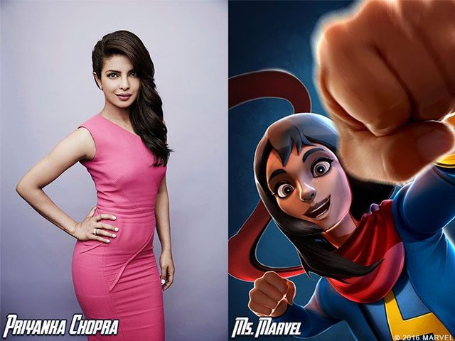 bollywood actor will be voicing ms marvel in marvel 039 s recently released mobile game app photo ign