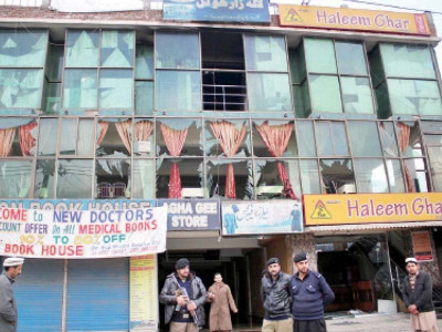 gas leakage blast one killed 24 injured in abbottabad