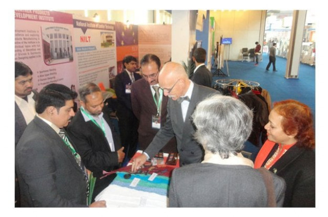 eu ambassador visit pakistan mega leather show photo nni eu ambassador visit pakistan mega leather show photo nni