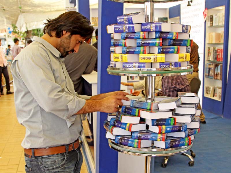 a wide variety of novels textbooks and children s book are being offered at the book stalls photo aysha saleem express