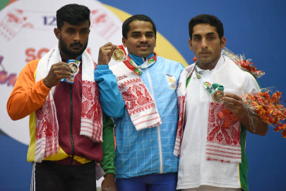 swan bags pakistan s first gold at south asian games