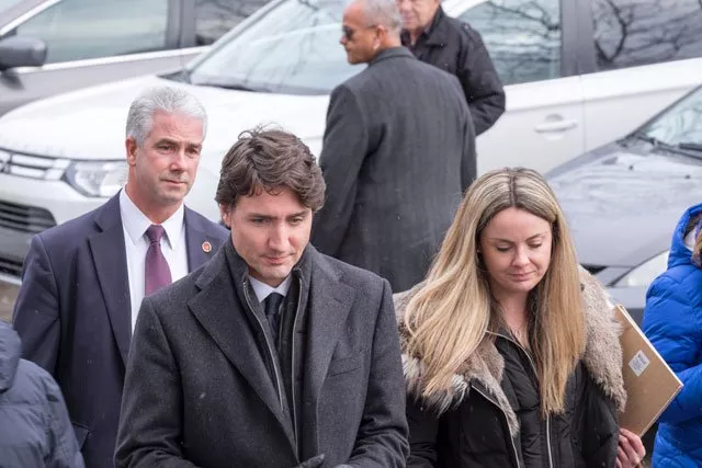 canadian prime minister justin trudeau attends the funerals on february 6 2016 in quebec for six canadians killed in the deadly attacks in ougadougou last month february 6 2016 in quebec photo afp canadian prime minister justin trudeau attends the funerals on february 6 2016 in quebec for six canadians killed in the deadly attacks in ougadougou last month february 6 2016 in quebec photo afp