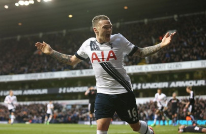 trippier tap in stokes spurs title dreams