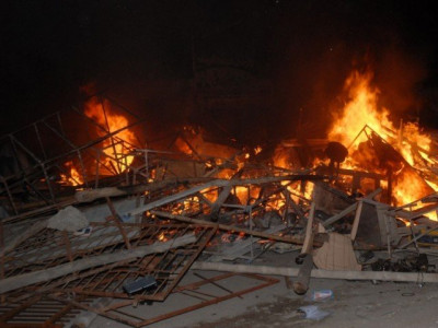 vigilante justice houses of alleged killers set ablaze