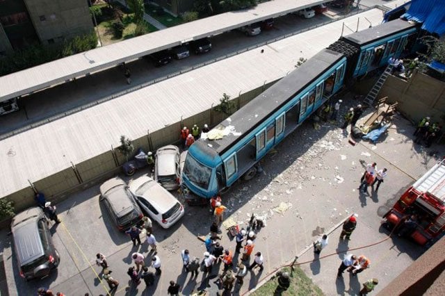 file photo of a train accident in santiago chile photo reuters