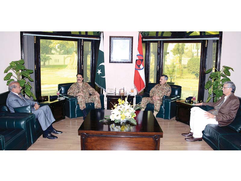 the special provincial apex committee meeting of k p and fata attended by chief of army staff general raheel sharif governor k p sardar mehtab khan abbasi and k p cm photo app