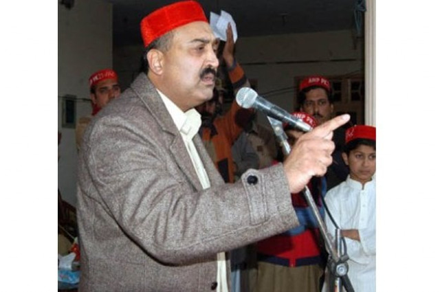 former adviser to chief minister syed masoom shah photo file former adviser to chief minister syed masoom shah photo file