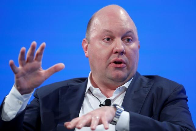 venture capital firm andreessen horowitz co founder and general partner marc andreessen speaks at the wsjd live conference in laguna beach california october 28 2014 photo reuters