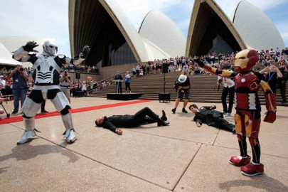 iron boy saves sydney as downey jr tweets support iron boy saves sydney as downey jr tweets support