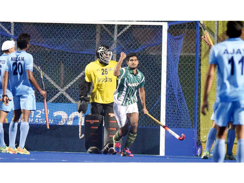 qadir scored a brace in pakistan s 2 1 win over india in the group stages and the expectations would be on him again to find the net when the two sides meet in the final photo afp