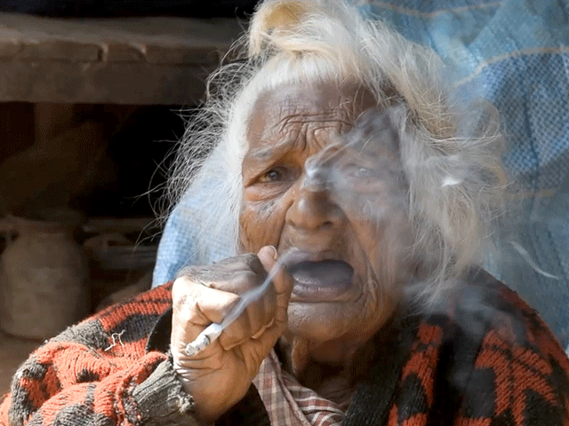 112 year old woman has been smoking for 95 years photo catersnews