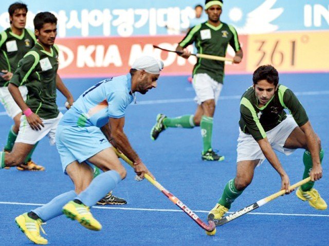 a file photo of a hockey match between pakistan and india photo afp