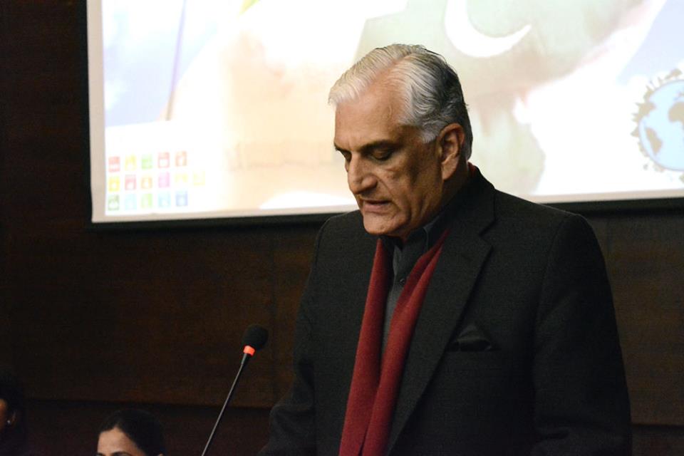 federal minister for climate change zahid hamid said this while speaking at a national conference on integrating sdgs and climate change for resilient pakistan photo fb com leadpakistan