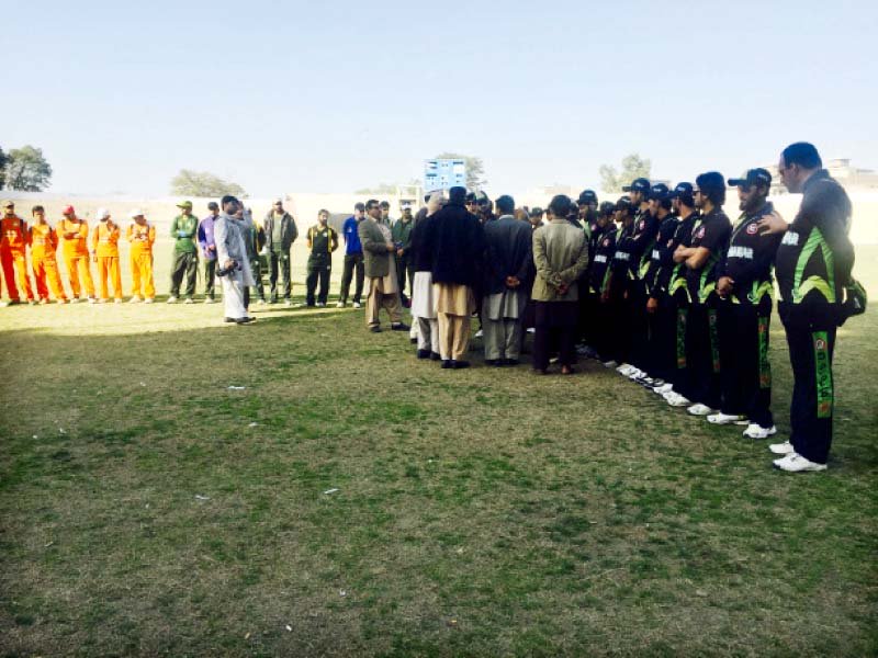 cricket team pays tribute to aps bku victims