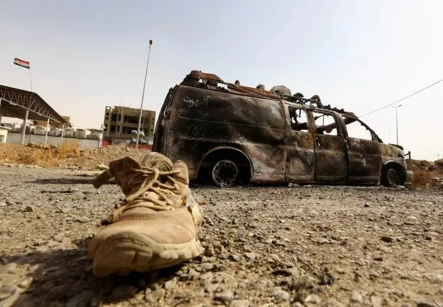 a file photo of aftermath of a bomb attack in an iraq city photo file a file photo of aftermath of a bomb attack in an iraq city photo file