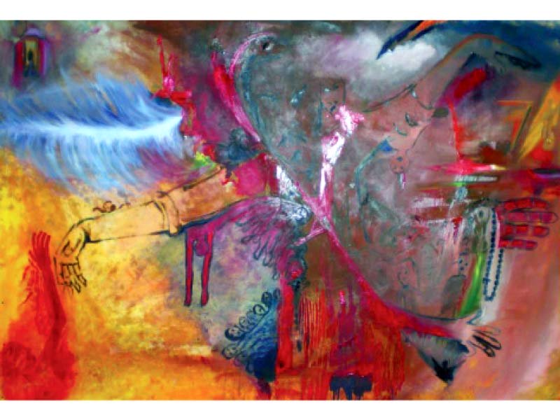 pir hamid kheshgi s paintings photos express