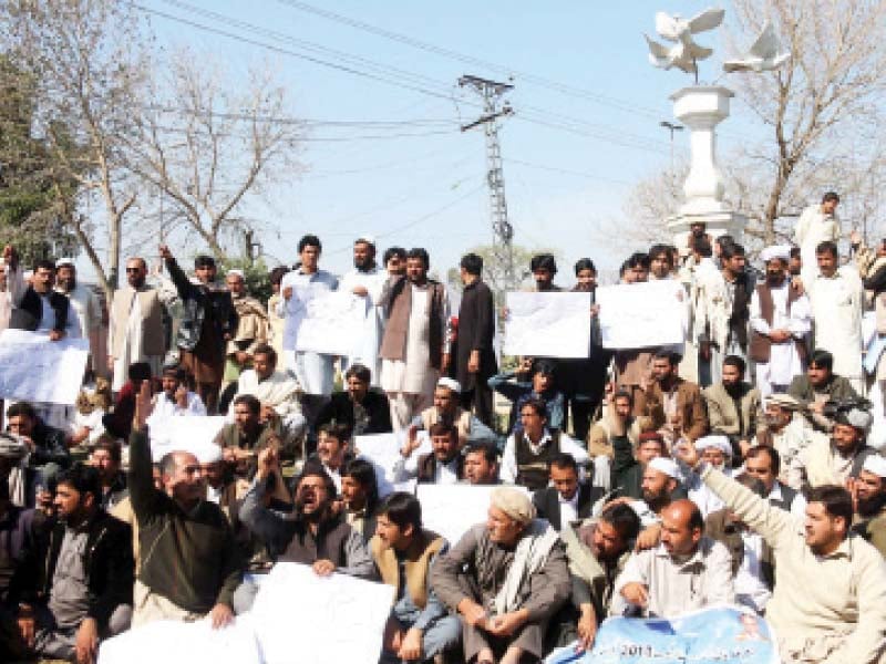 district councillors from bannu outside k p assembly photo online