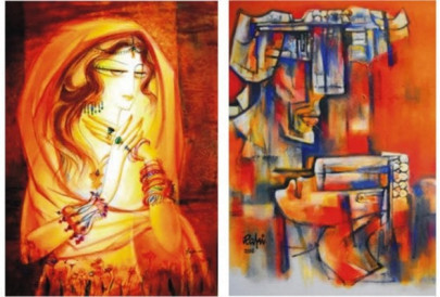 painting exhibition artists urged to learn using imagination painting exhibition artists urged to learn using imagination