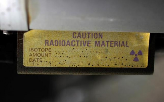 a sign indicating radioactive material is shown in anaheim california march 17 2011 photo reuters a sign indicating radioactive material is shown in anaheim california march 17 2011 photo reuters