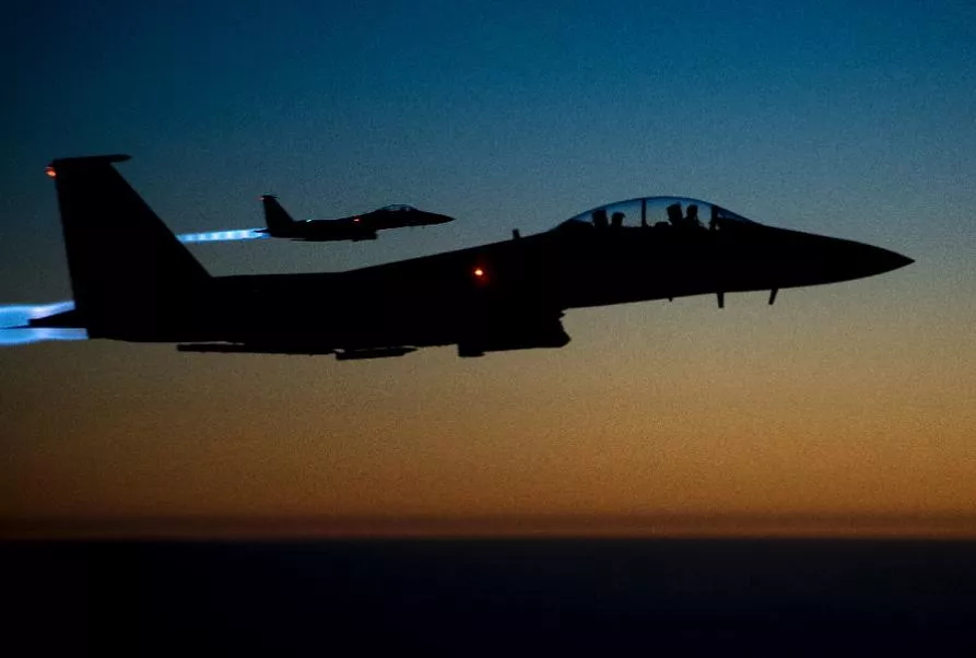 the us led coalition began air strikes in syria in september 2014 photo afp the us led coalition began air strikes in syria in september 2014 photo afp