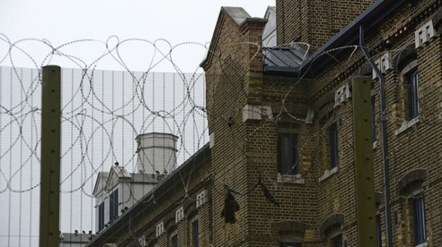 a general view shows a detail of wormwood scrubs prison in london photo reuters