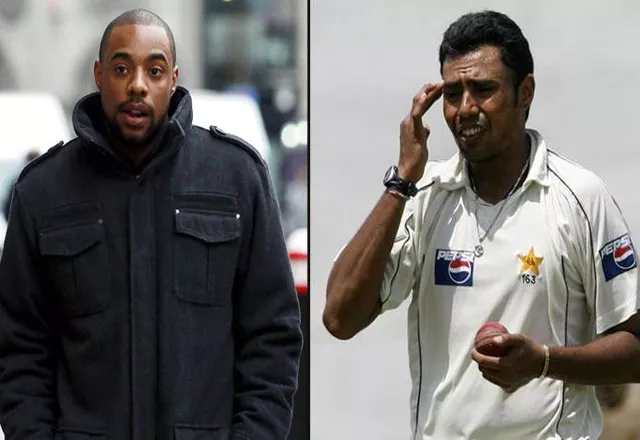 mervyn westfield l and danish kaneria r photo reuters mervyn westfield l and danish kaneria r photo reuters