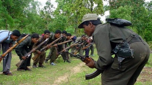 four indian maoist rebels killed in gunfight
