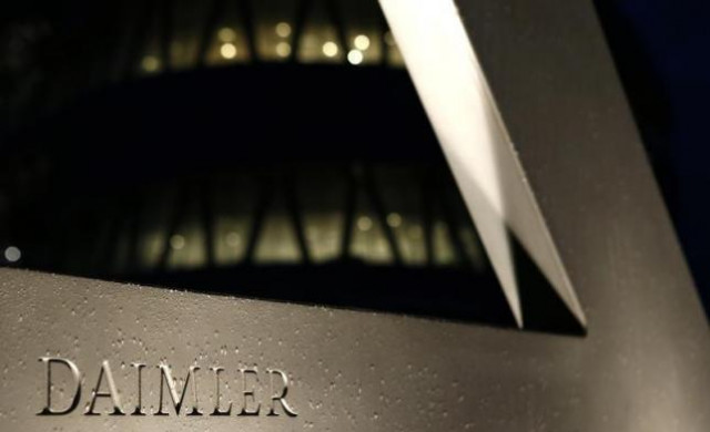 a daimler sign name is pictured during the company 039 s annual news conference in stuttgart germany february 4 2016 photo reuters a daimler sign name is pictured during the company 039 s annual news conference in stuttgart germany february 4 2016 photo reuters