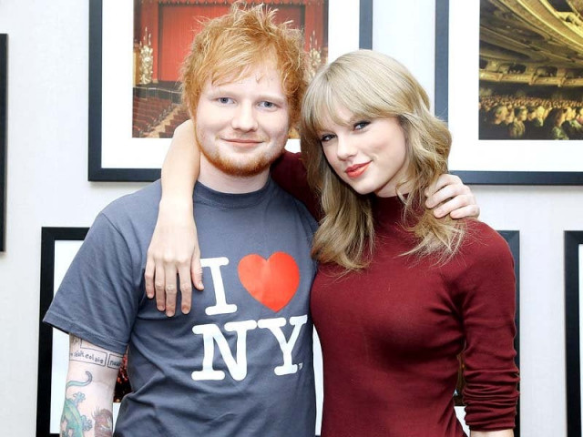 apart from being a good friend sheeran has also been a source of inspiration for taylor photo file apart from being a good friend sheeran has also been a source of inspiration for taylor photo file