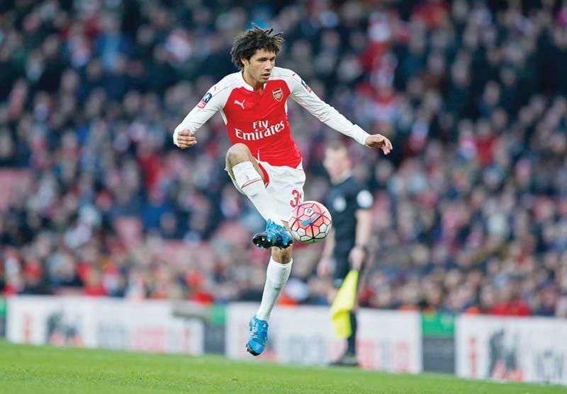 new signing elneny is in line for a rare outing for arsenal against hull city as he slowly gets used to life in england photo reuters