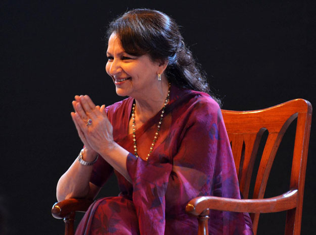 sharmila tagore opens lahore literary festival